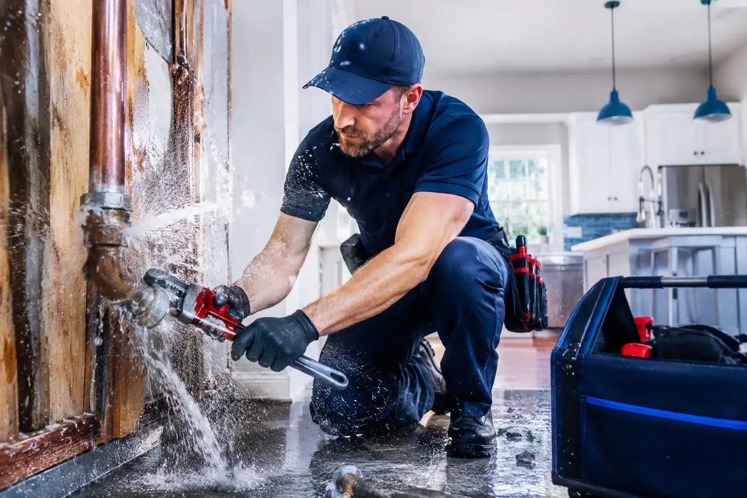 Local emergency pipe repair professionals in Edwardsville, IL